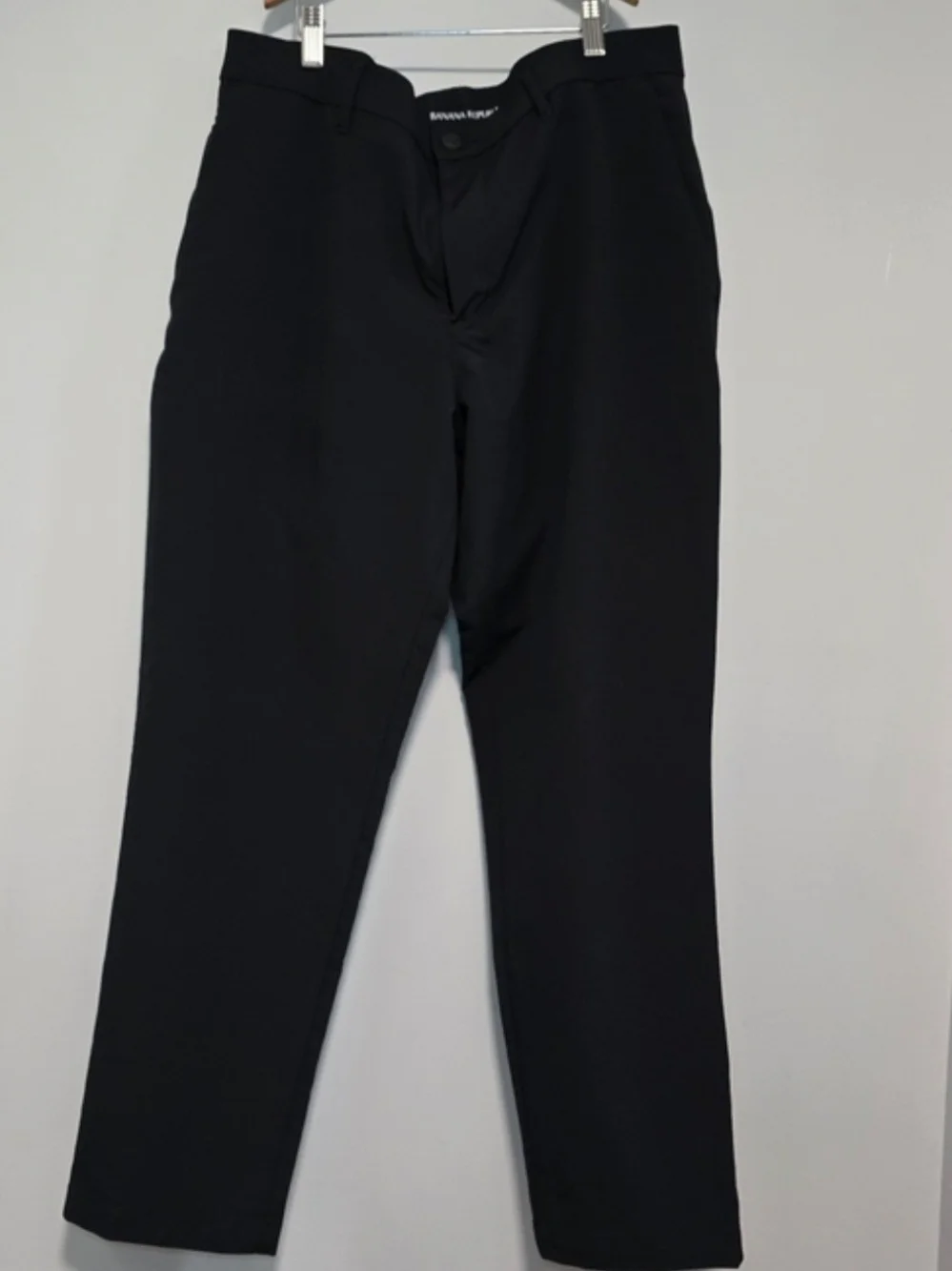 Banana Republic Men's Black Chinos - Slim Straight Sz 34x29